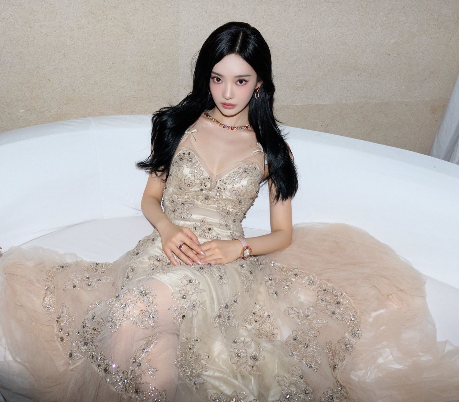 寧寧 (aespa)粉絲拍下的瞬間