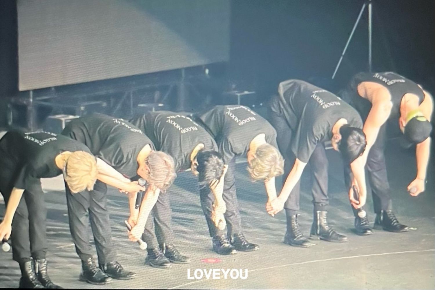 A moment captured by ONEUS's fan
