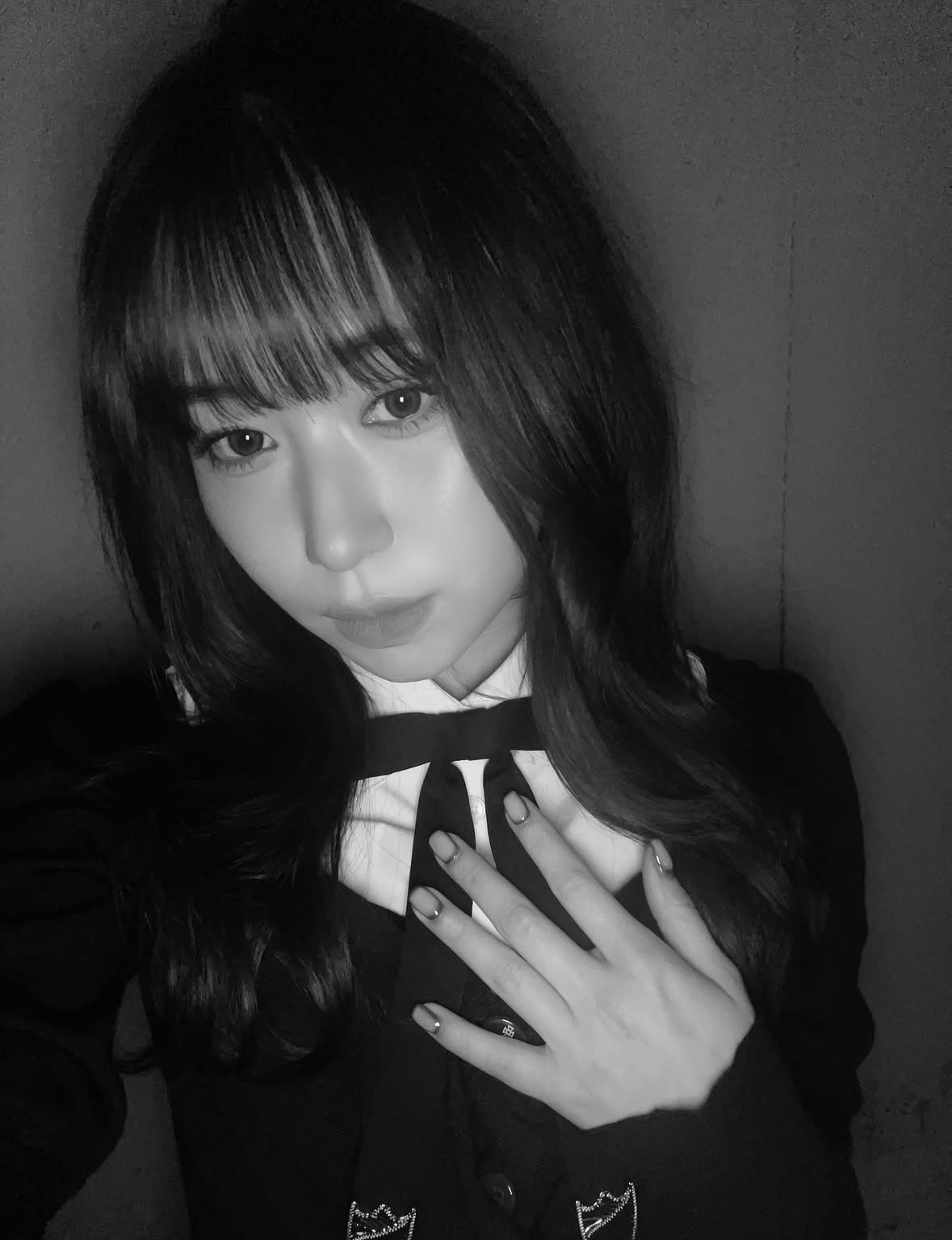 Recent activity shot of Kasahara Momona (ME:I)