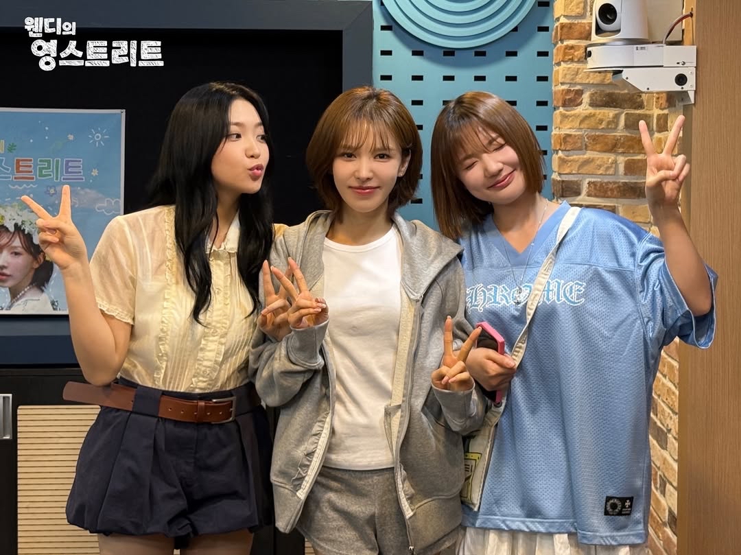 레드벨벳의 비하인드 컷
