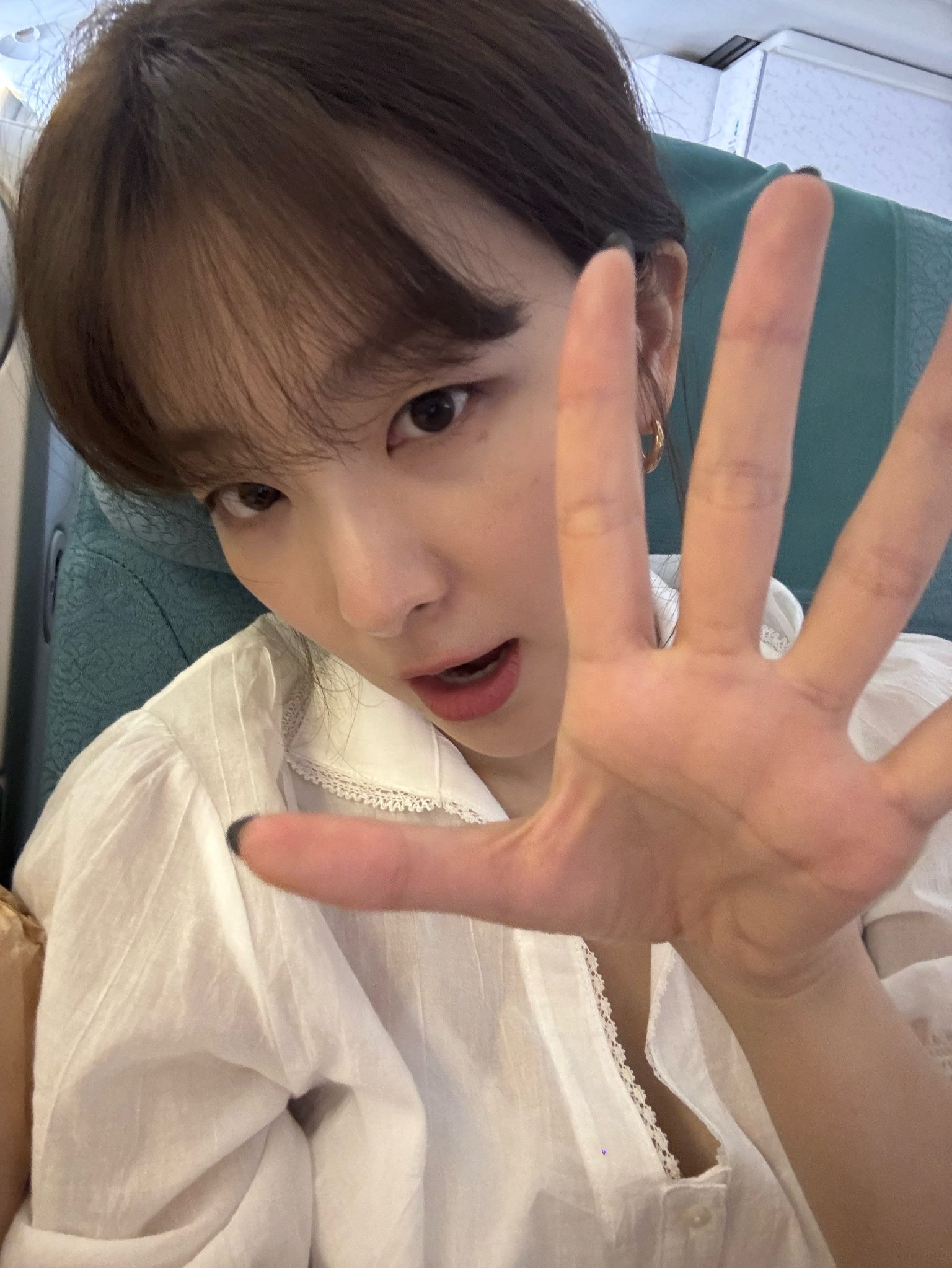 A moment captured by Red Velvet's fan