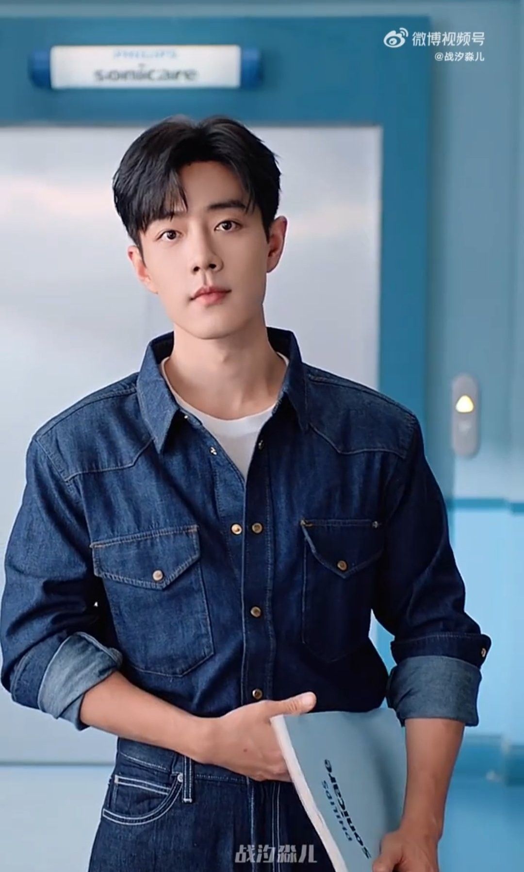 Behind-the-scenes cut of Xiao Zhan