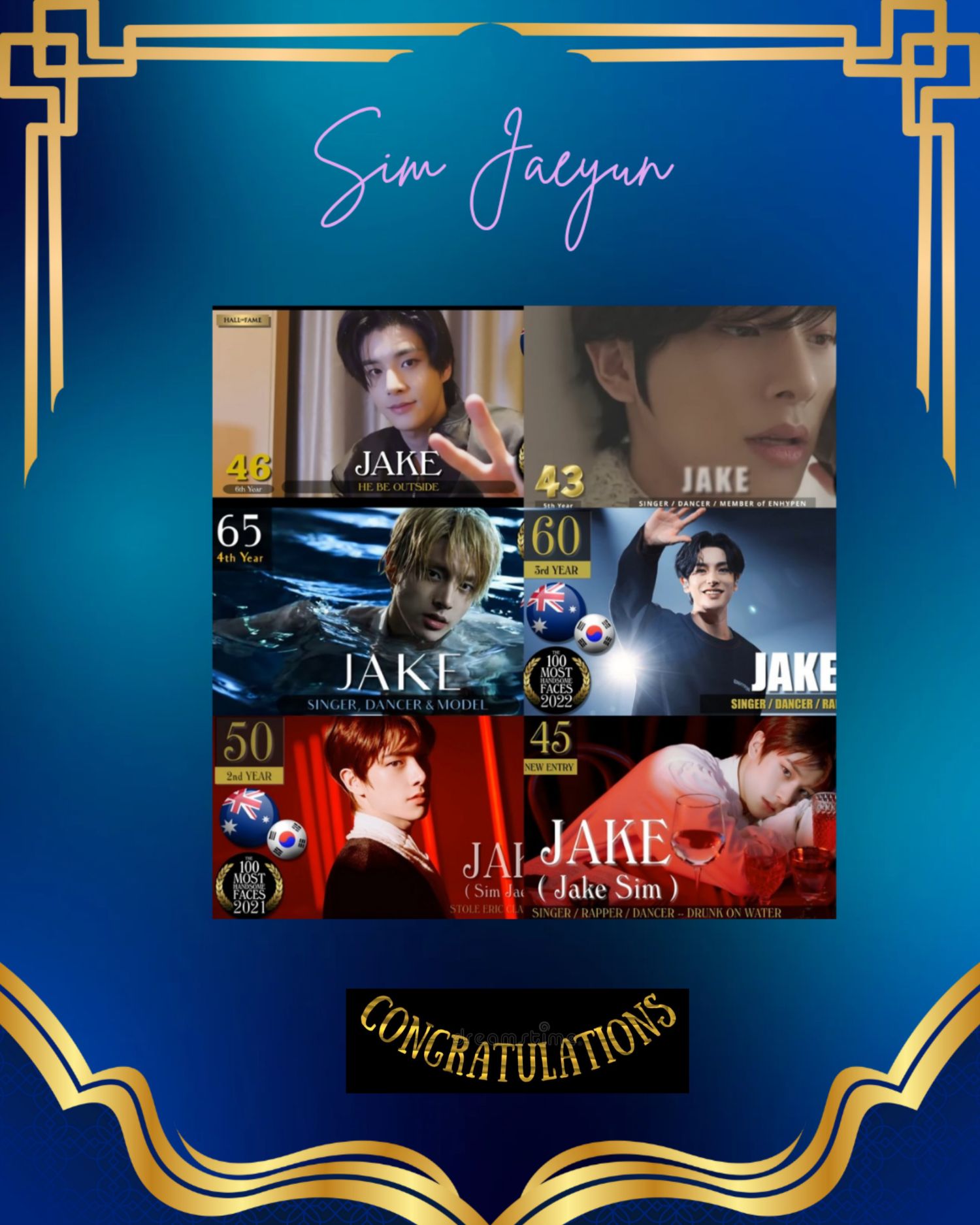 A moment captured by Jake (ENHYPEN)'s fan