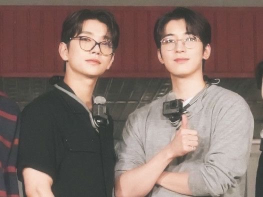 A moment captured by Wonwoo (SEVENTEEN)'s fan