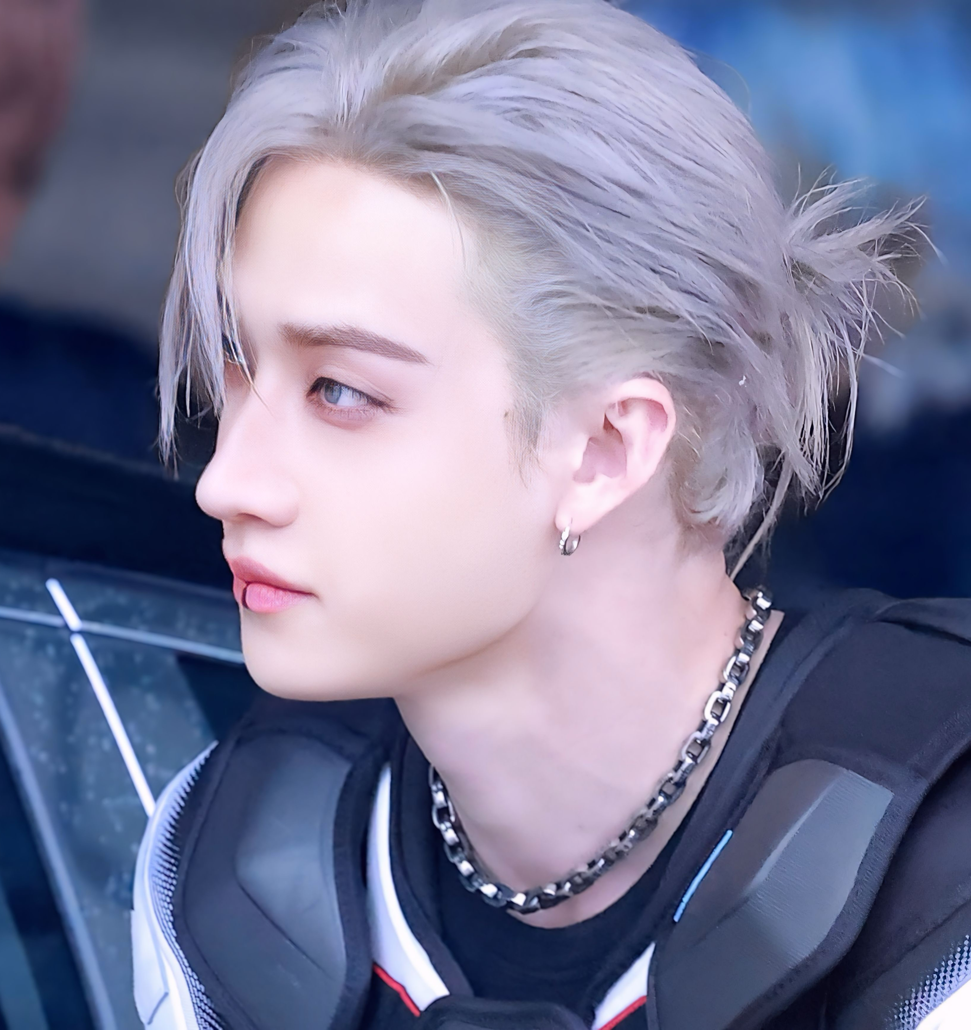 A moment captured by Bang Chan (Stray Kids)'s fan