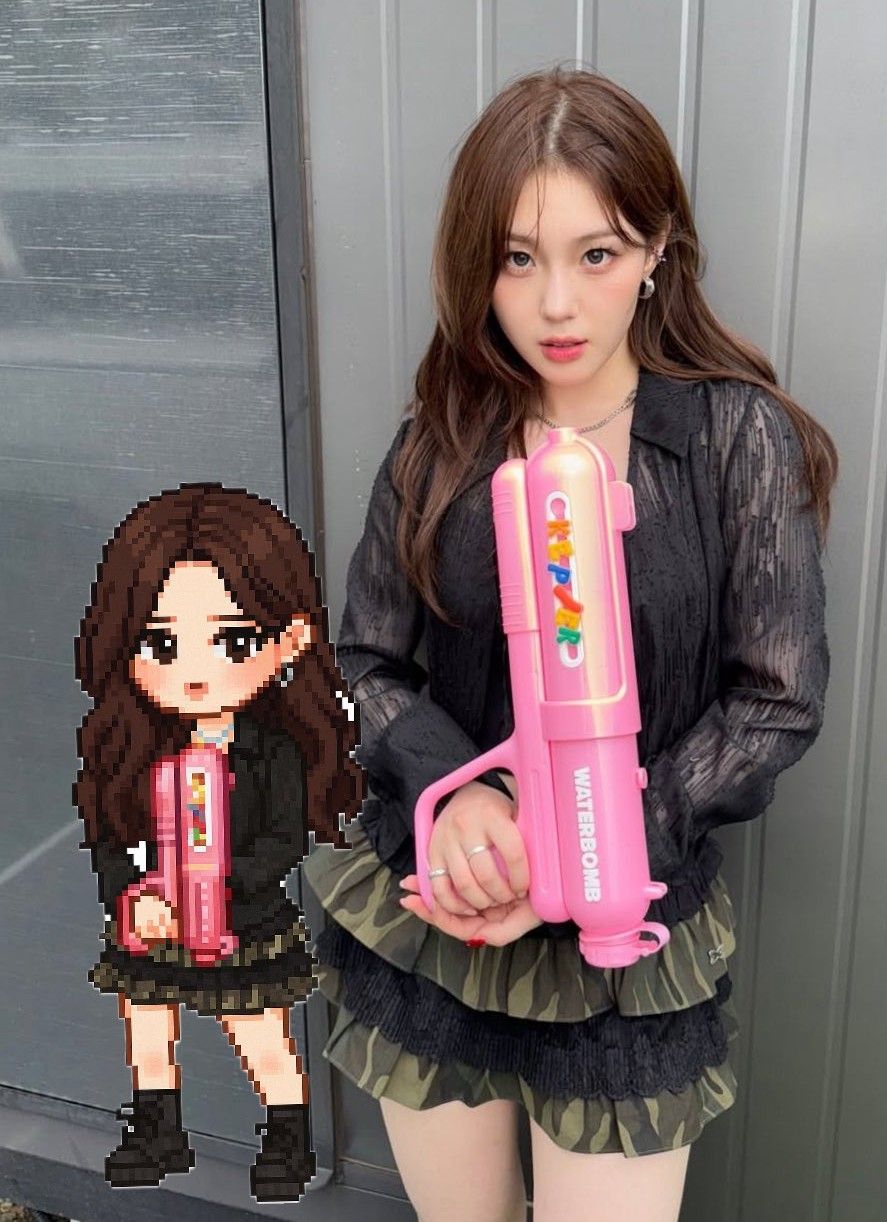Behind-the-scenes cut of Kim Chaehyun (Kep1er)