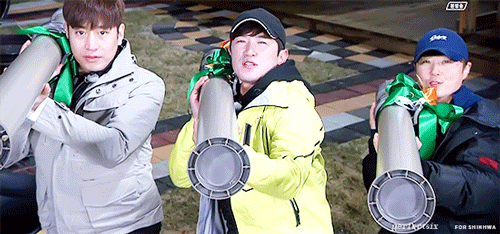 Recent activity shot of SHINHWA