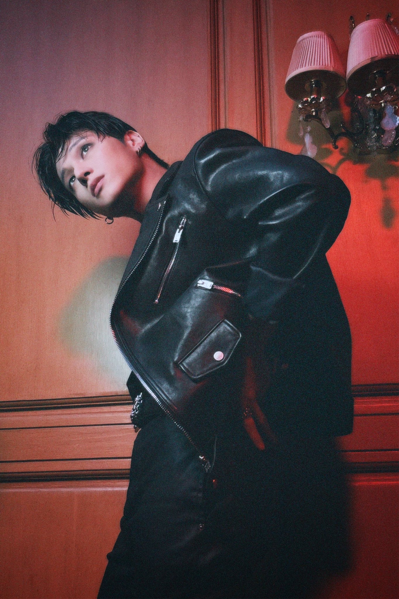 Recent activity shot of Wooyoung (ATEEZ)