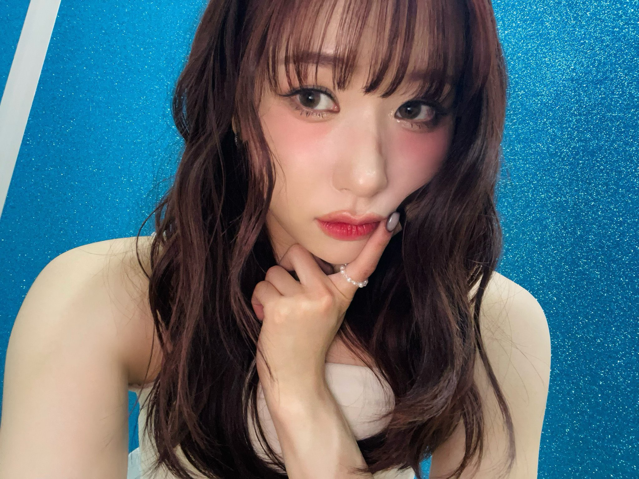 Recent activity shot of Kasahara Momona (ME:I)