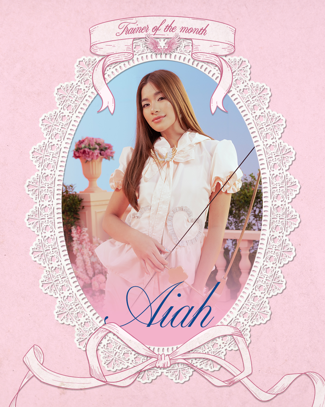 A moment captured by Aiah (BINI)'s fan