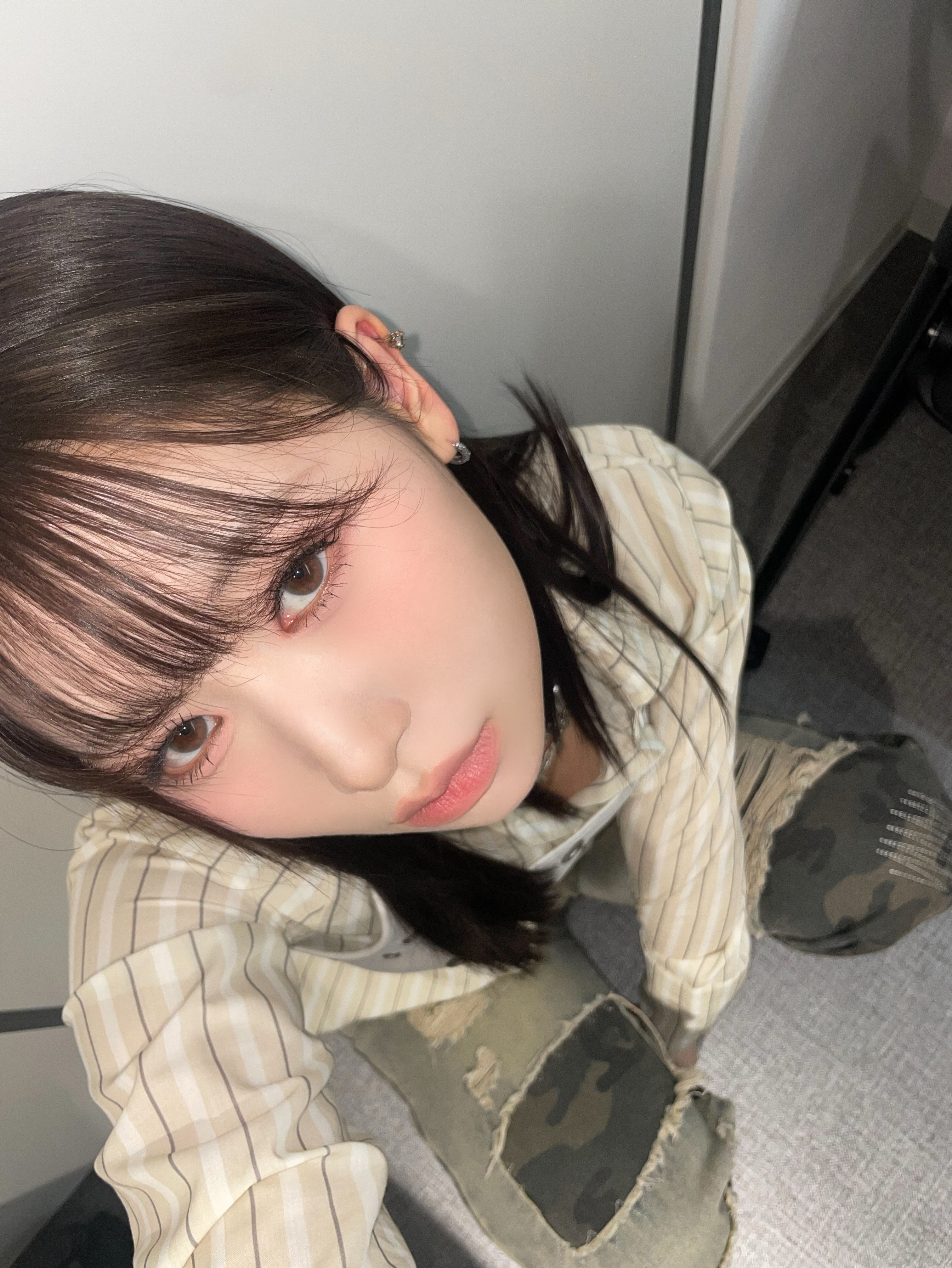 Recent activity shot of Kasahara Momona (ME:I)