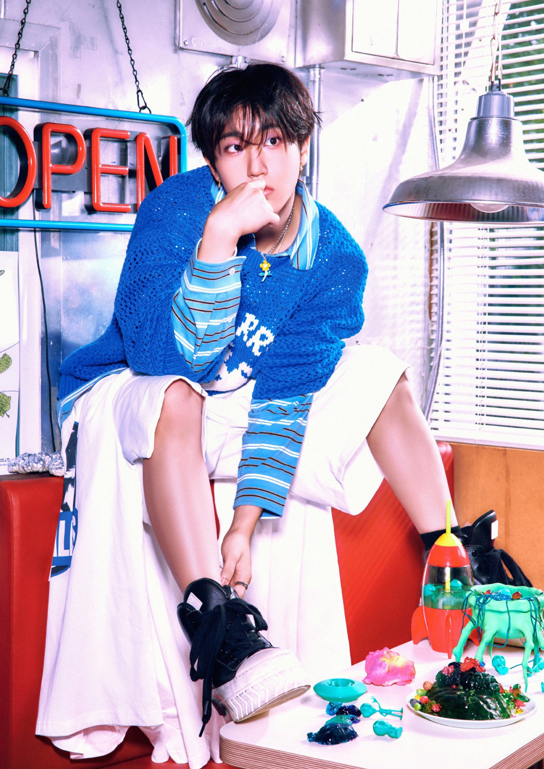 Recent activity shot of HAN (Stray Kids)