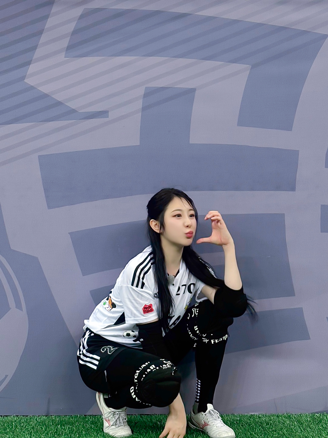 李彩燕粉絲拍下的瞬間