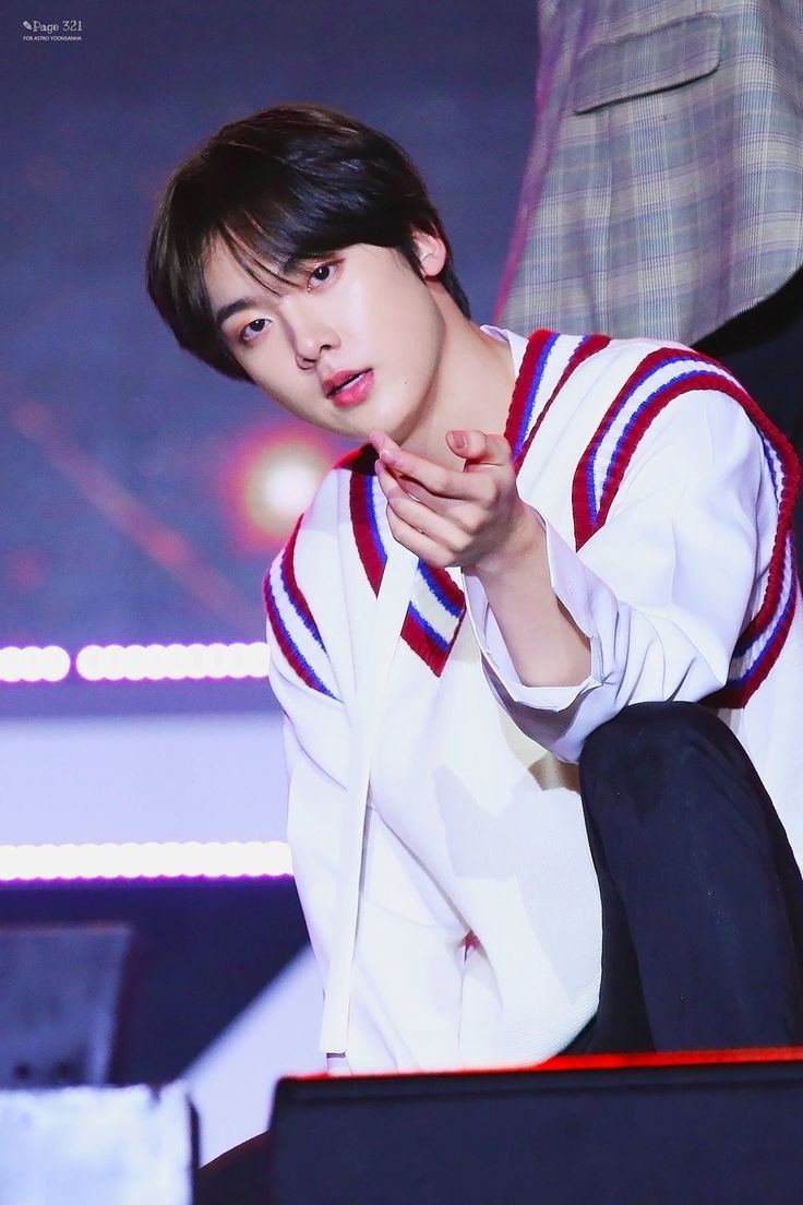 Recent activity shot of Sanha (ASTRO)