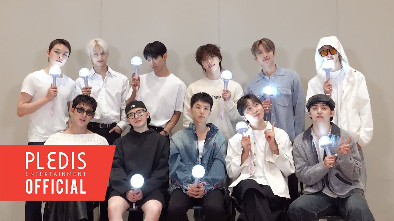 A moment captured by Joshua (SEVENTEEN)'s fan