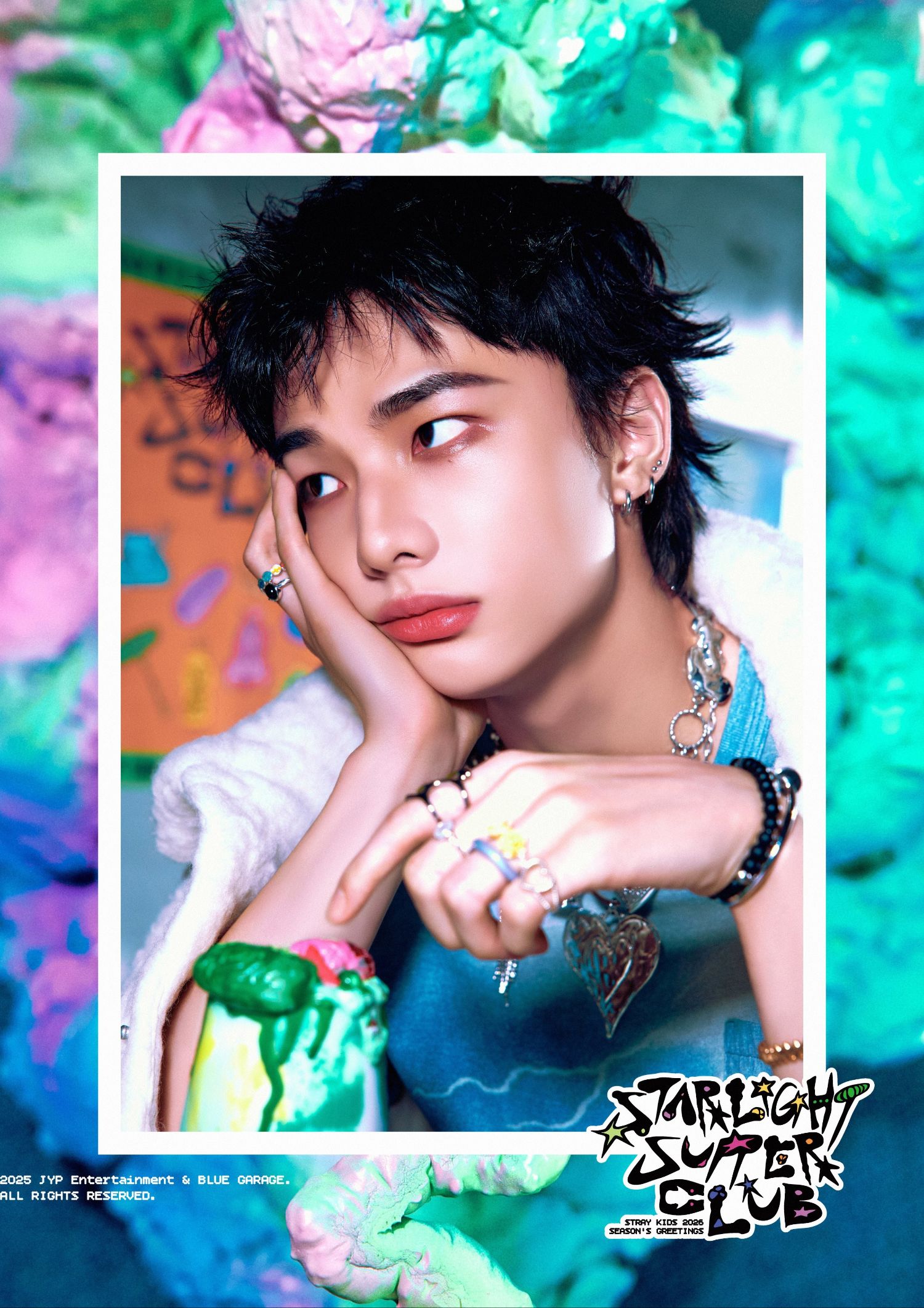 Recent activity shot of Hyunjin (Stray Kids)