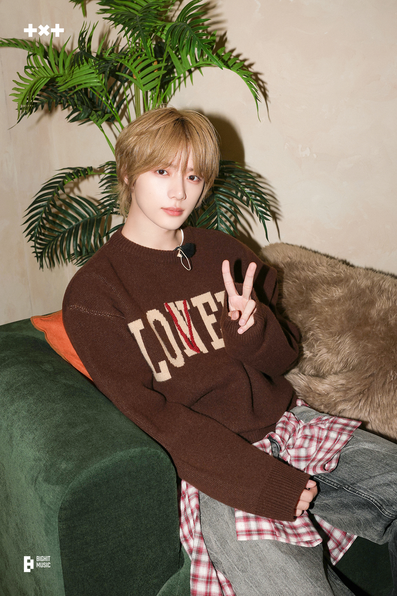 Recent activity shot of Beomgyu (TOMORROW X TOGETHER)