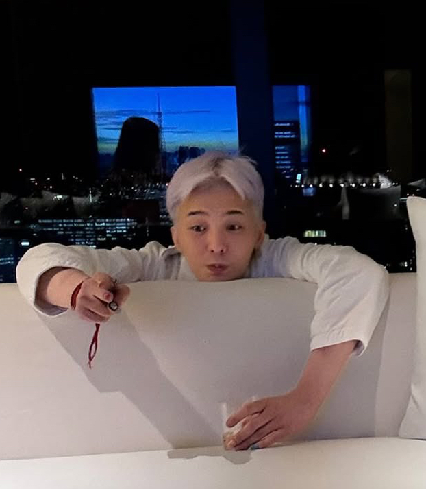 Recent activity shot of G-DRAGON (BIGBANG)
