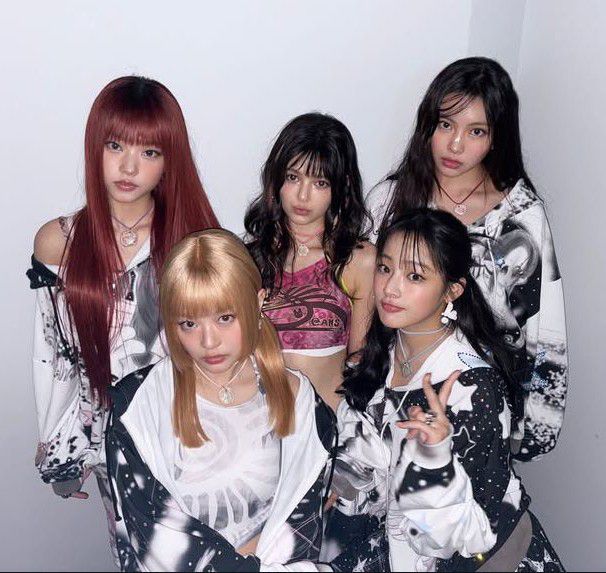 Recent activity shot of NewJeans