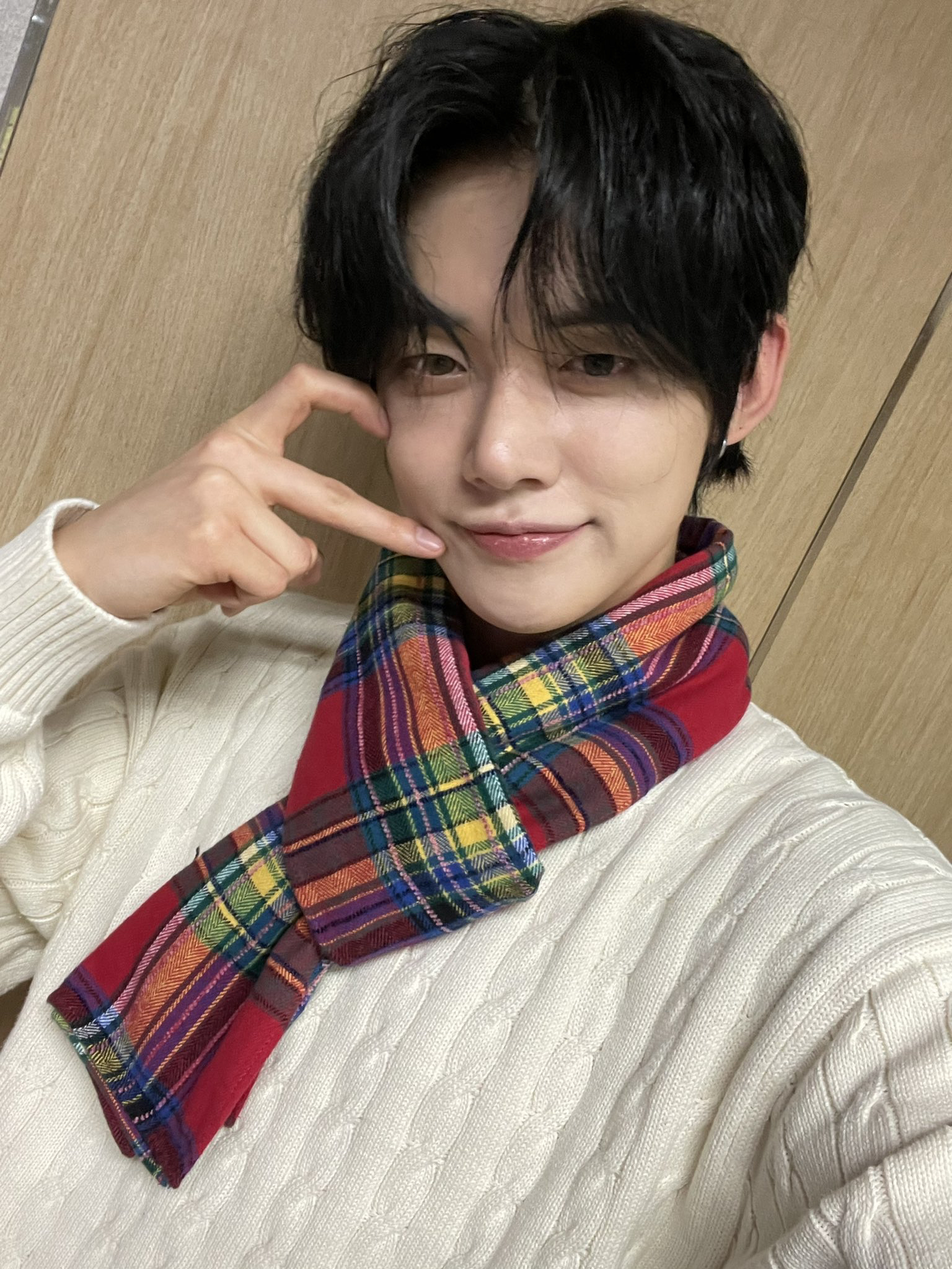 A moment captured by Yeonjun (TOMORROW X TOGETHER)'s fan