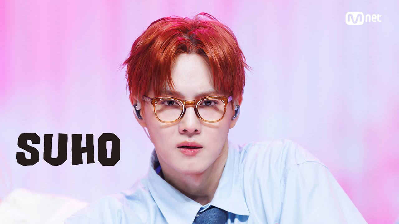 Recent activity shot of Suho (EXO)