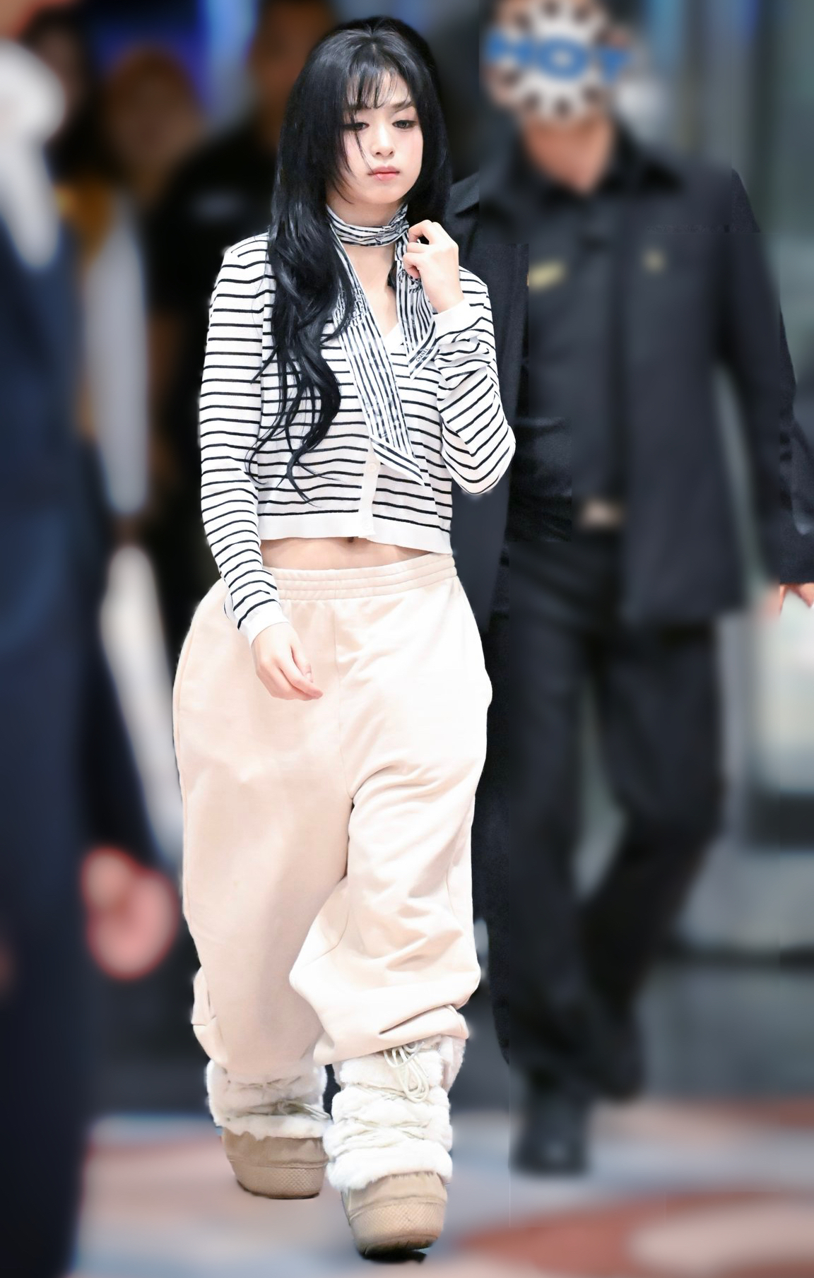 A moment captured by Ahyeon (BABYMONSTER)'s fan