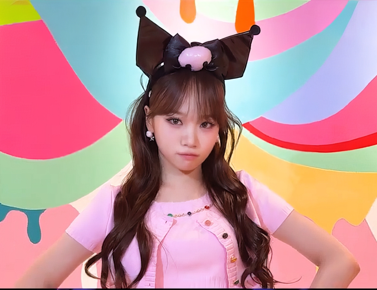 Recent activity shot of Kim Chaewon (LE SSERAFIM)
