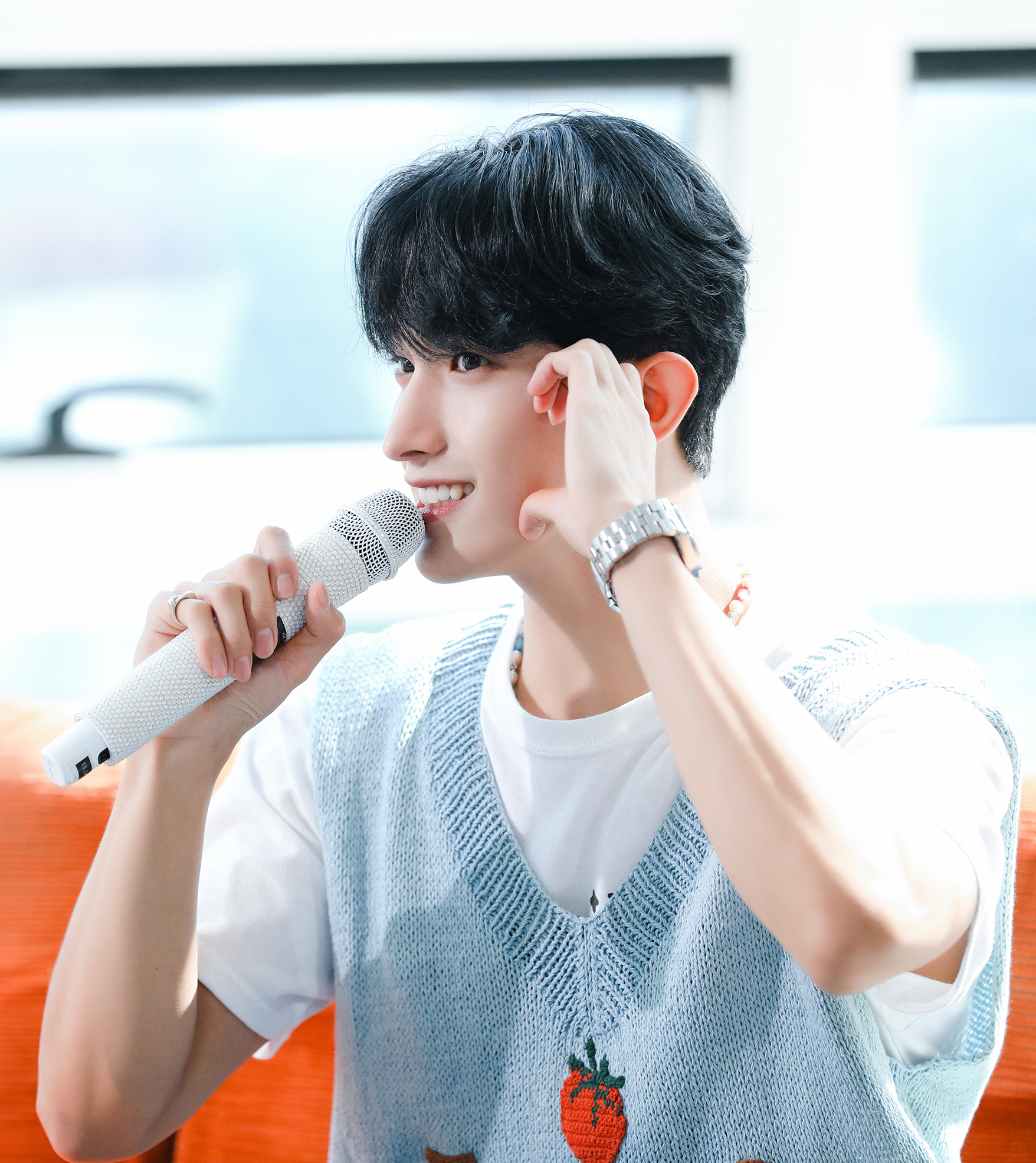 Recent activity shot of DK (SEVENTEEN)