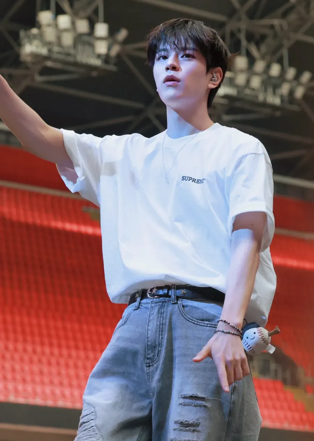 A moment captured by Seungmin (Stray Kids)'s fan
