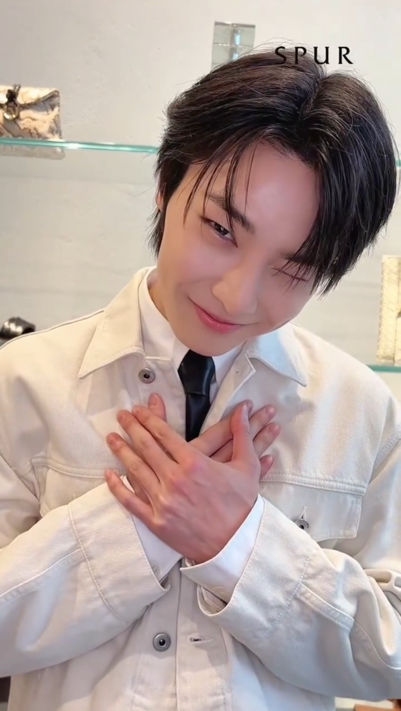 A moment captured by I.N (Stray Kids)'s fan