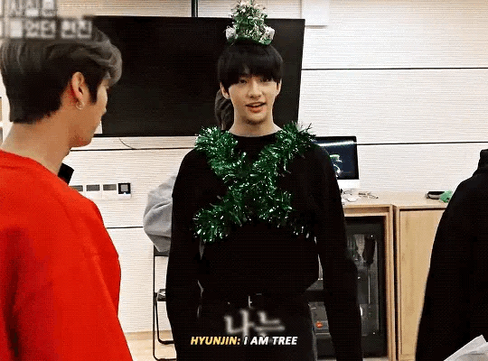 Recent activity shot of Hyunjin (Stray Kids)