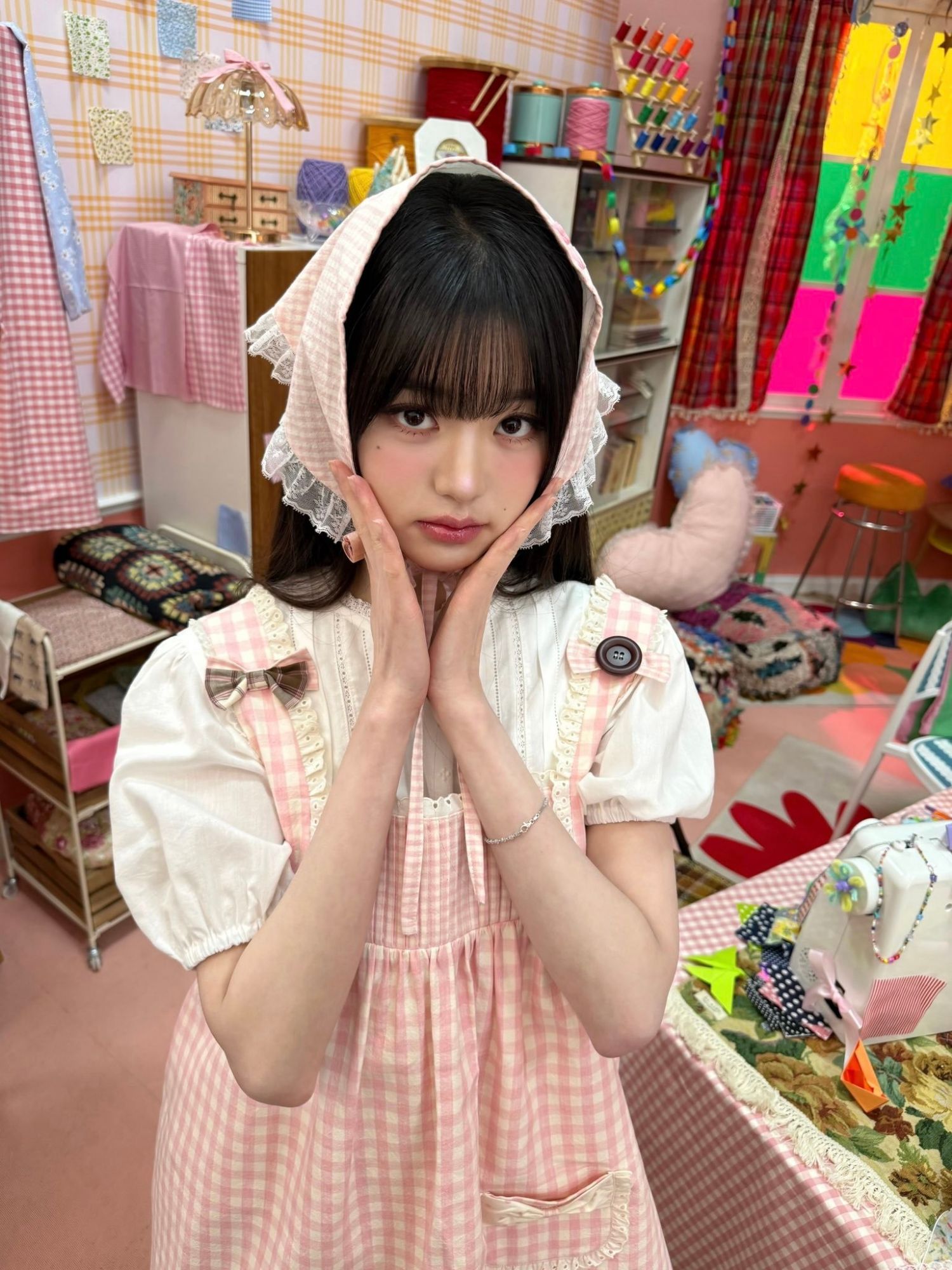 A moment captured by Jang Wonyoung (IVE)'s fan