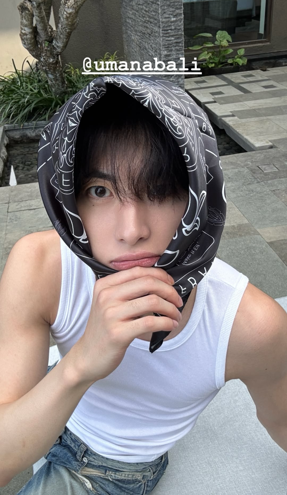 Recent activity shot of Xiao (UP10TION)