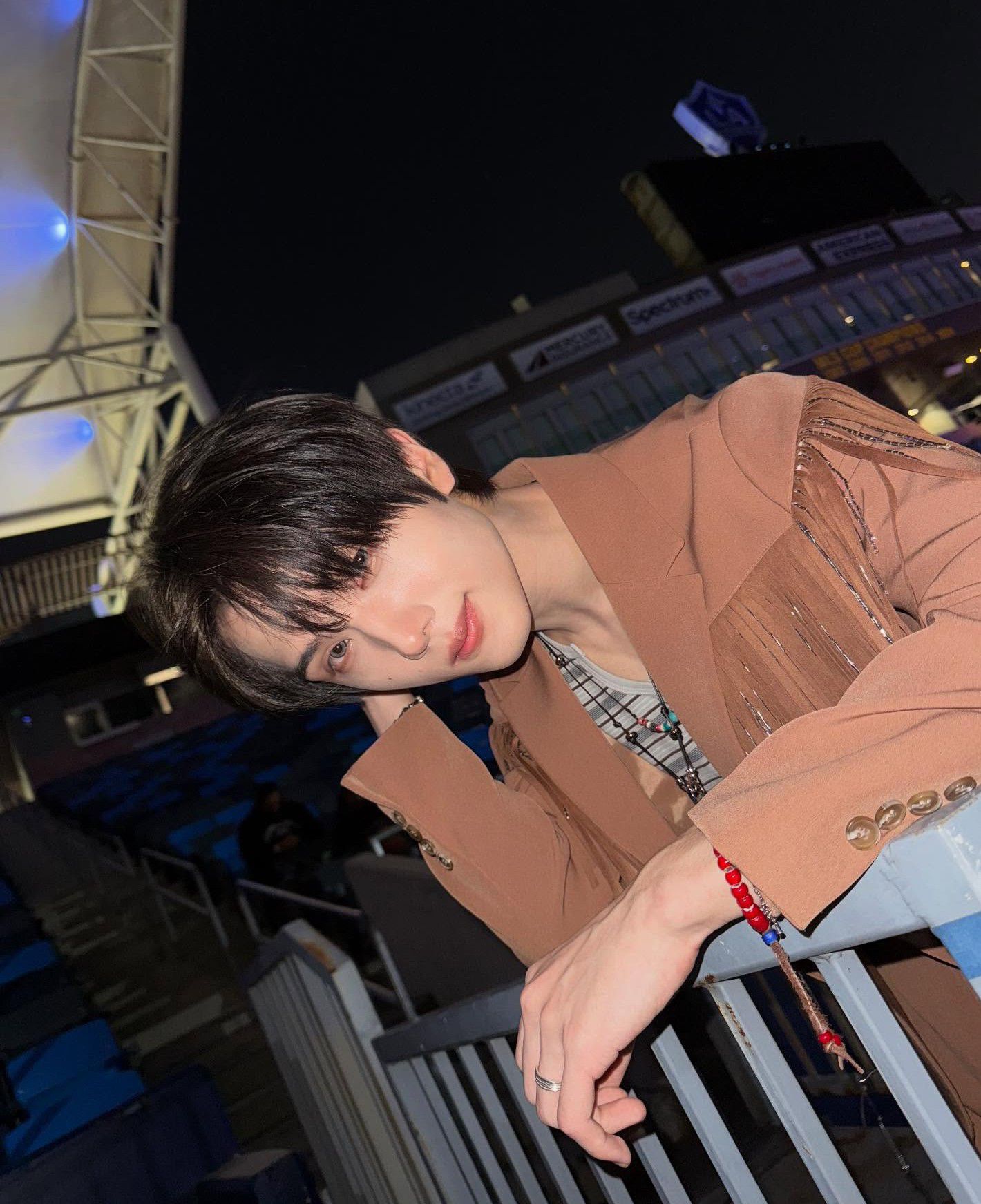 A moment captured by Jisung (NCT DREAM)'s fan