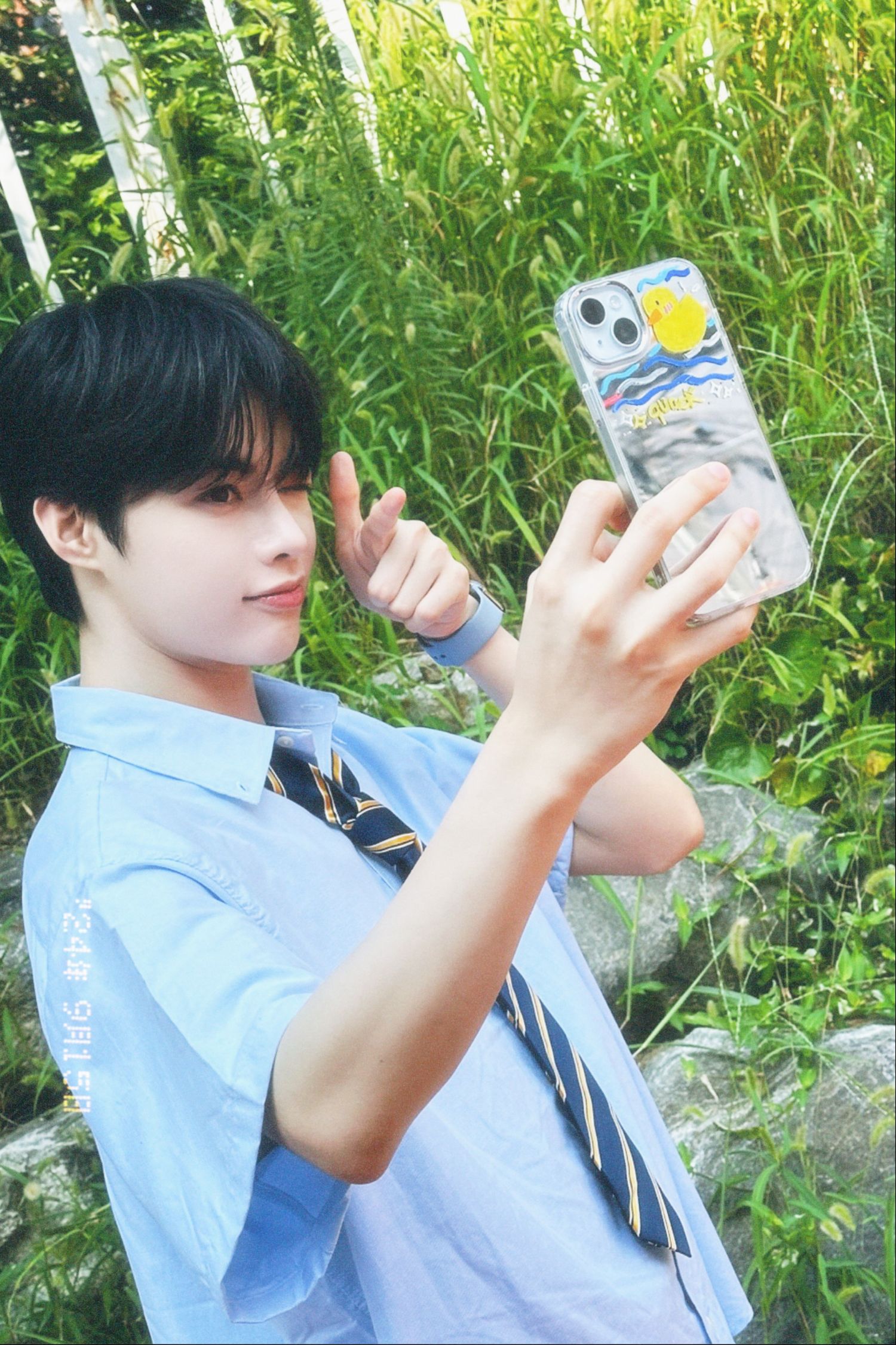 A moment captured by Hanbin (TEMPEST)'s fan