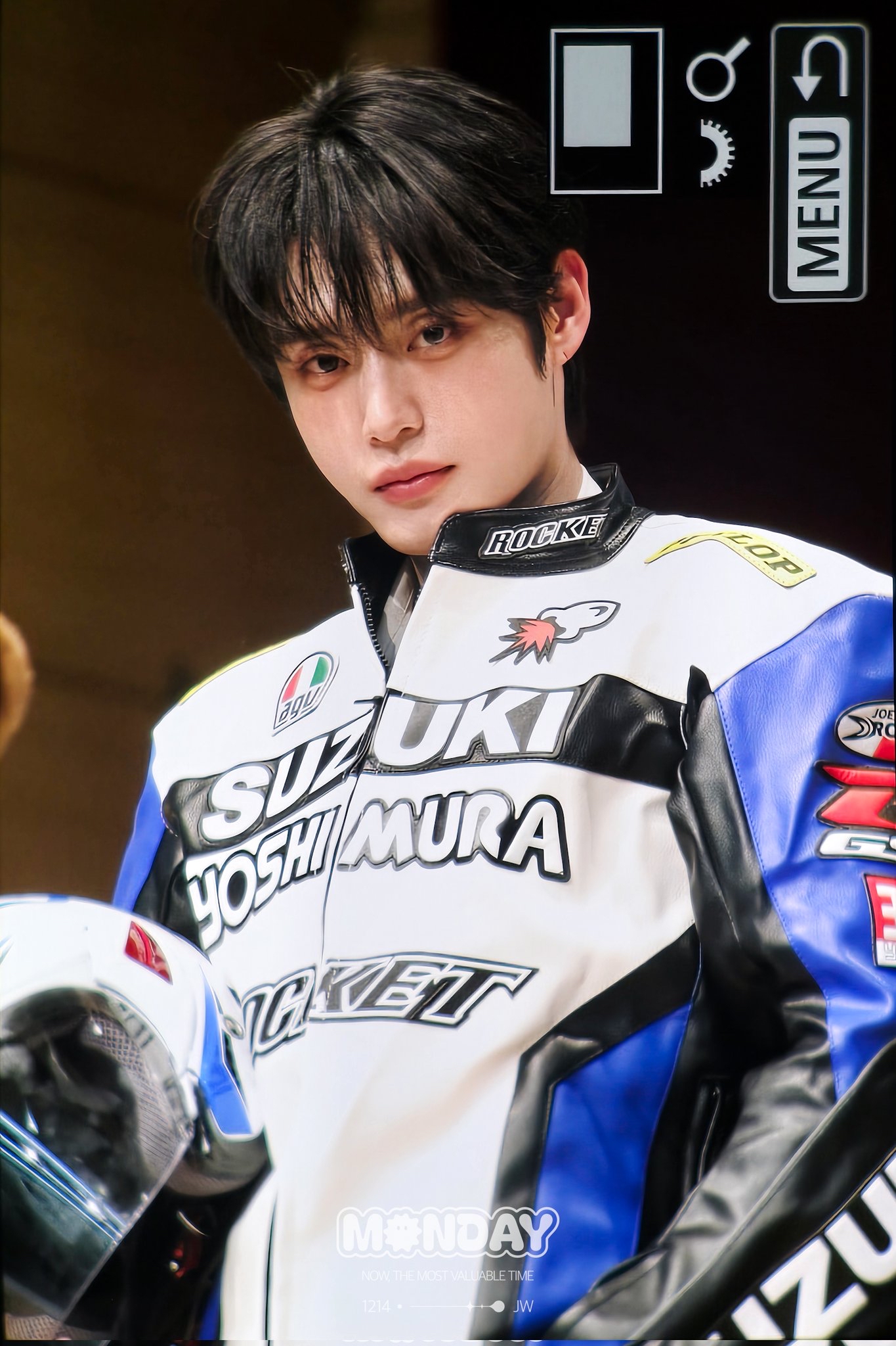 Recent activity shot of Kim Jiwoong (ZEROBASEONE)