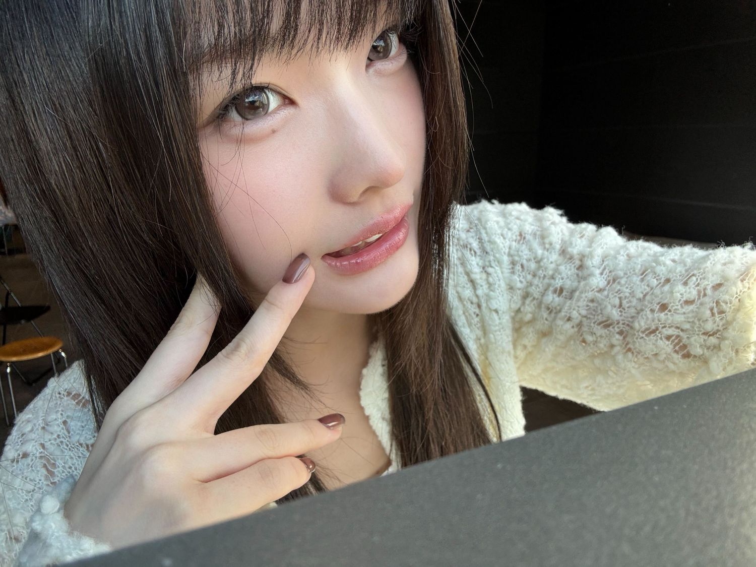 A moment captured by Iroha (ILLIT)'s fan