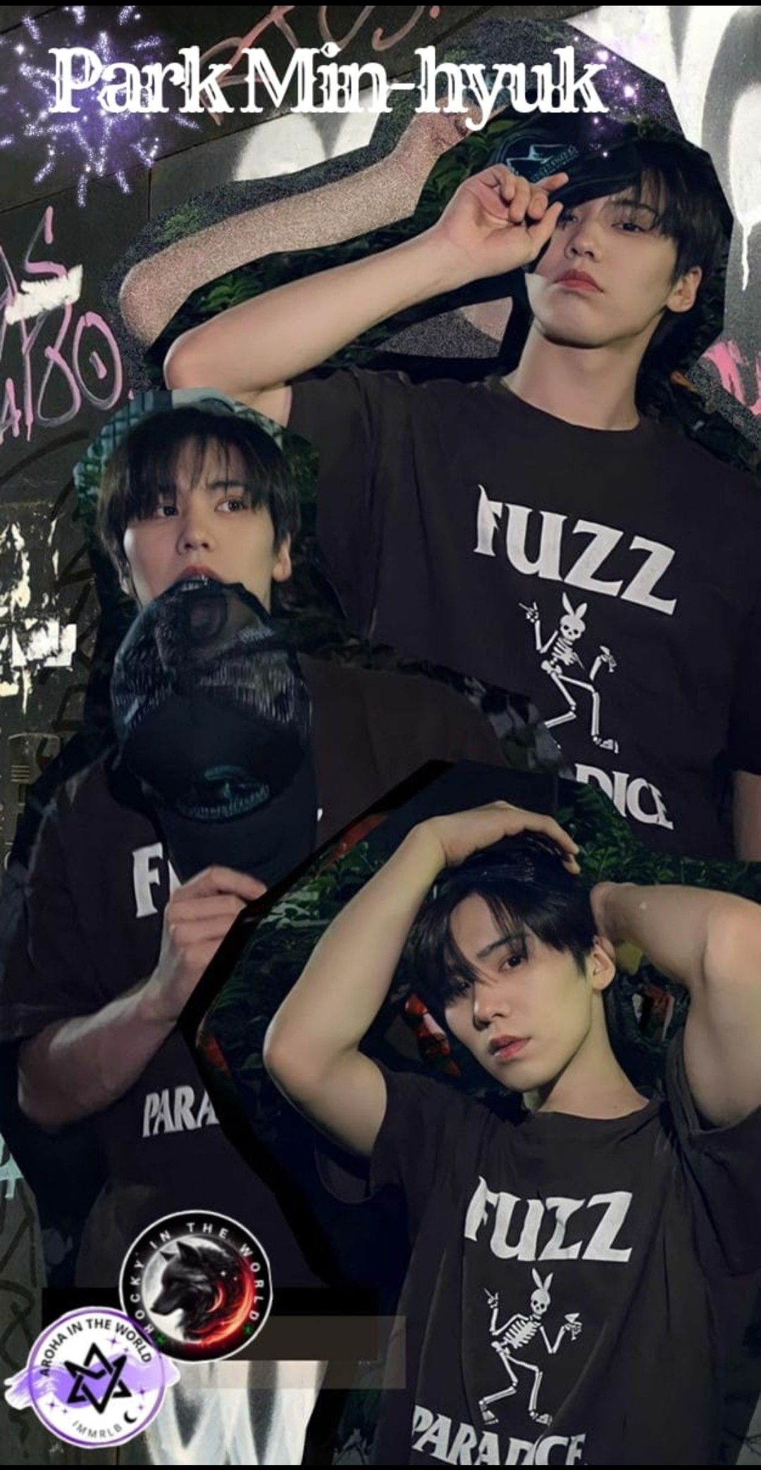 A heartfelt wallpaper shared by Rocky's fans