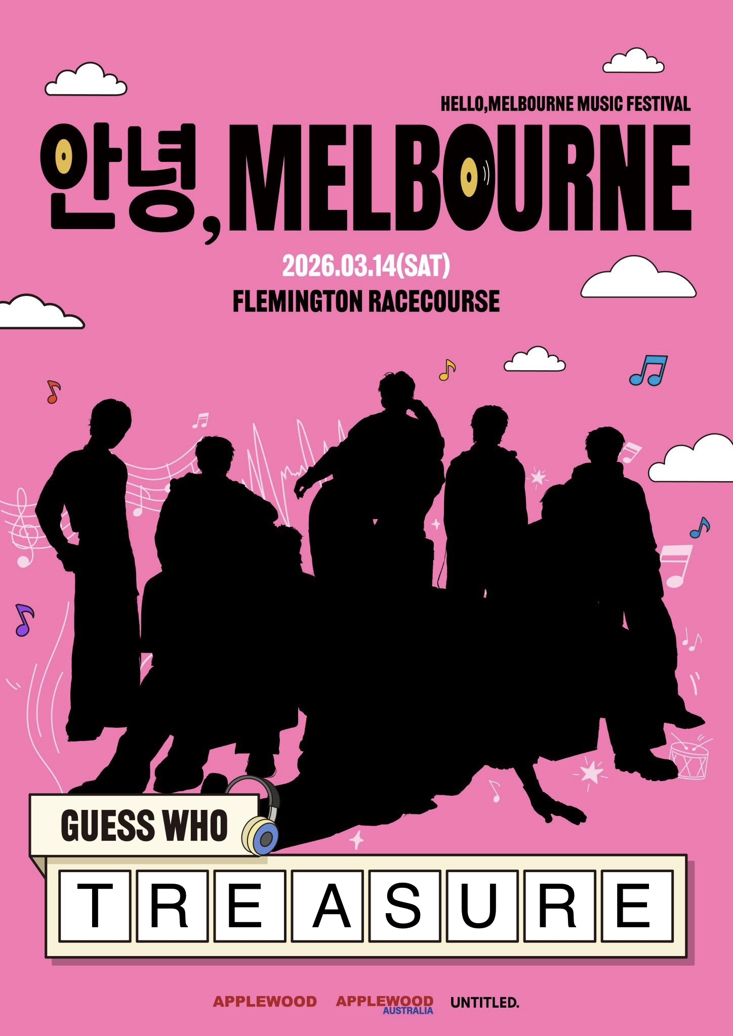 Recent activity shot of TREASURE