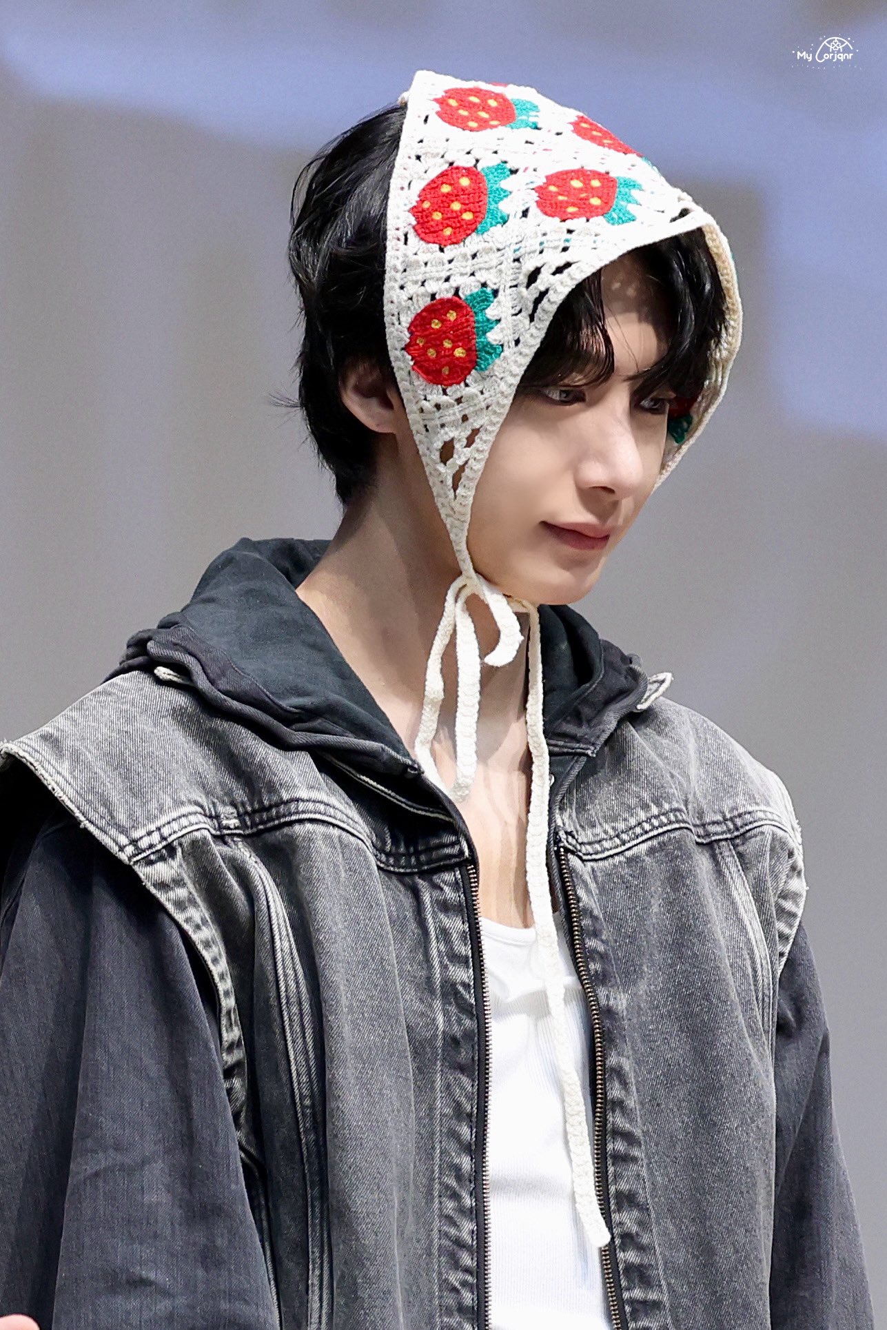 Momen yang diabadikan oleh penggemar Hyungwon (MONSTA X)