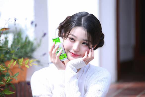 A moment captured by Jang Wonyoung (IVE)'s fan