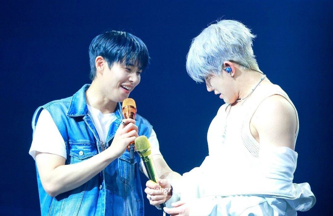 Momen yang diabadikan oleh penggemar Jinjin (ASTRO)