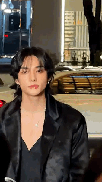 Recent activity shot of Hyunjin (Stray Kids)