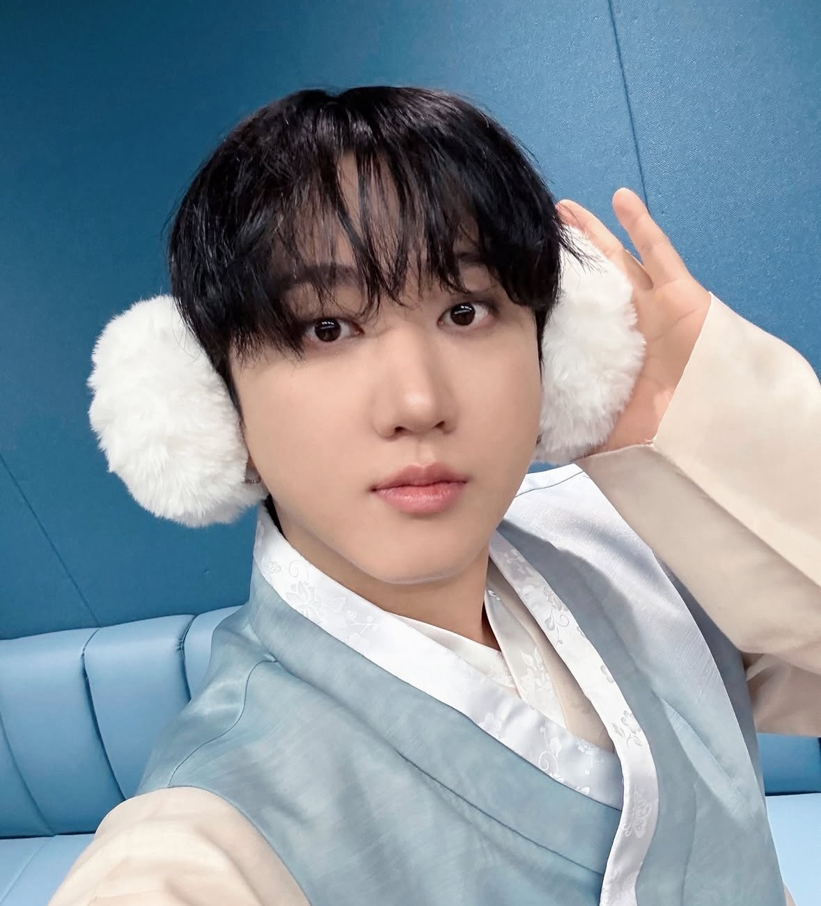 Recent activity shot of Changbin (Stray Kids)