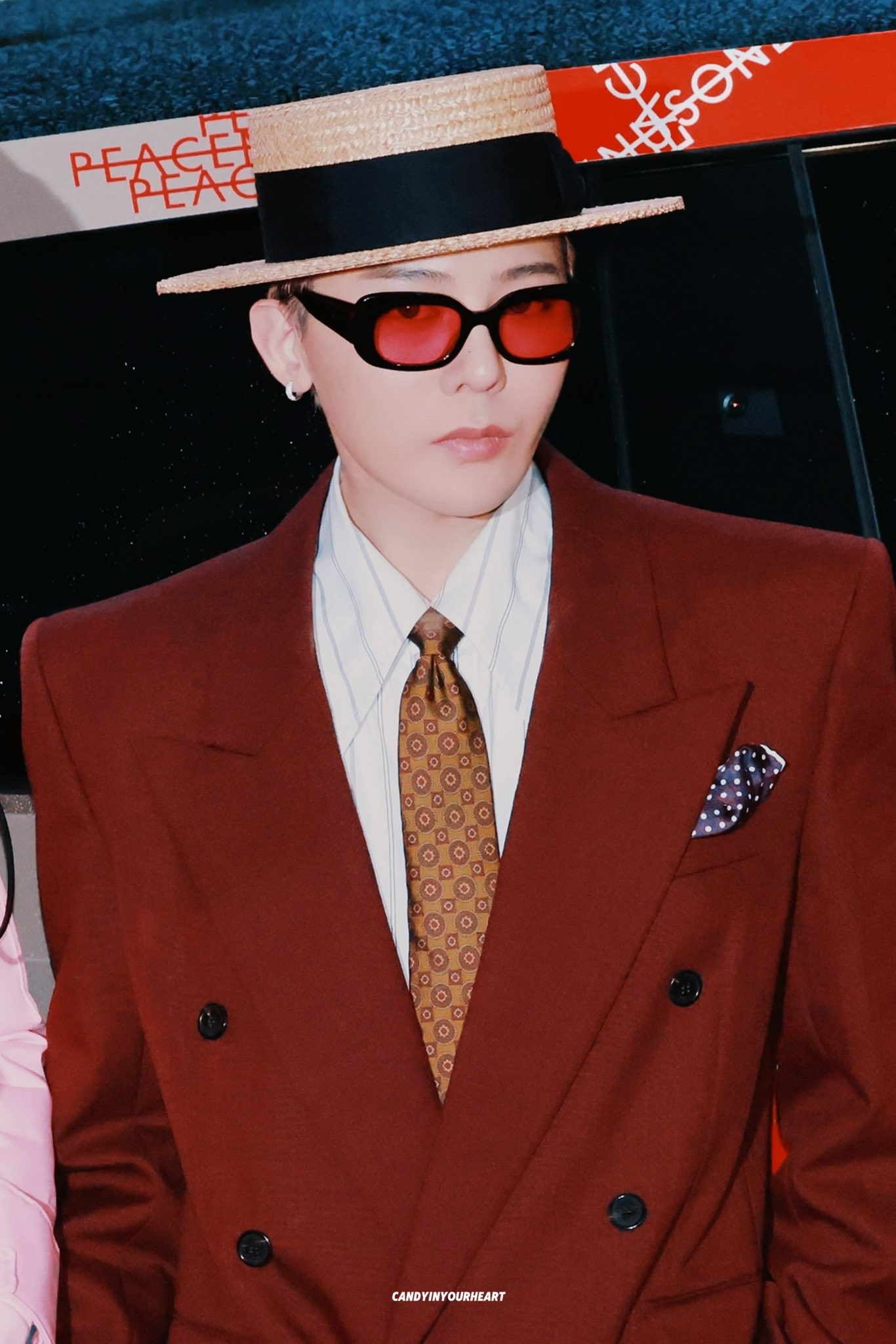 A moment captured by G-DRAGON (BIGBANG)'s fan