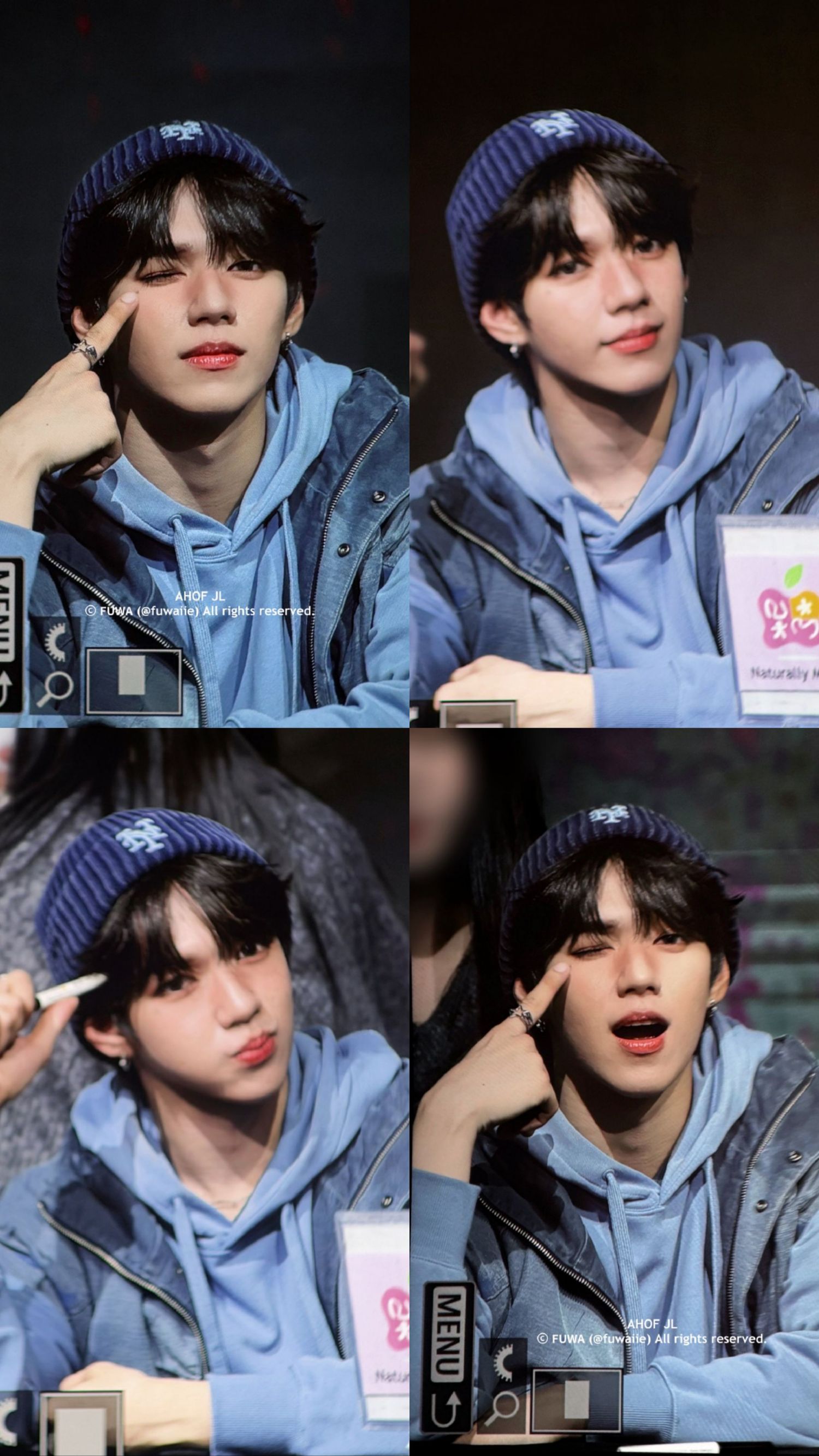 A moment captured by JL (AHOF)'s fan