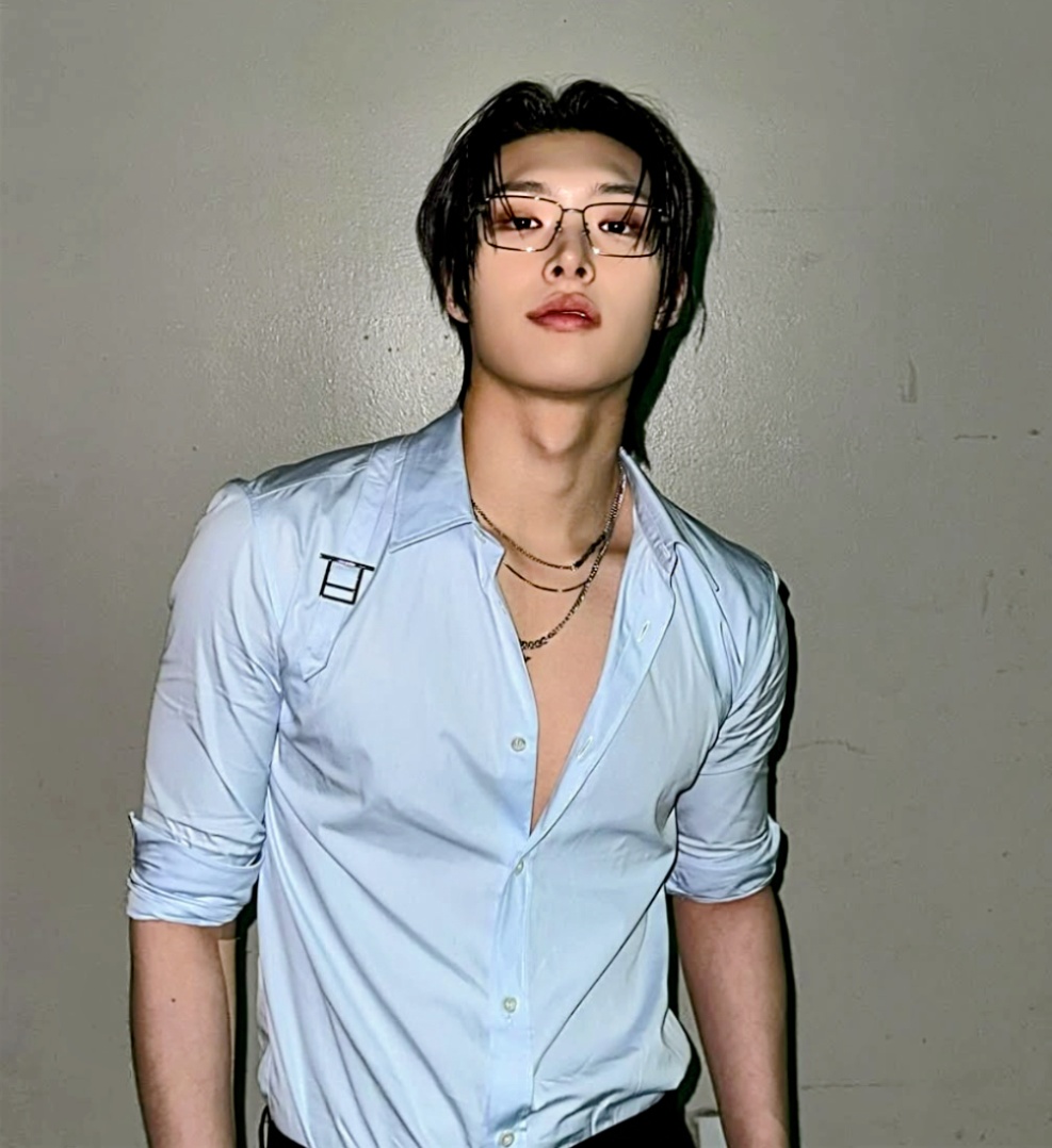 Recent activity shot of Mingi (ATEEZ)