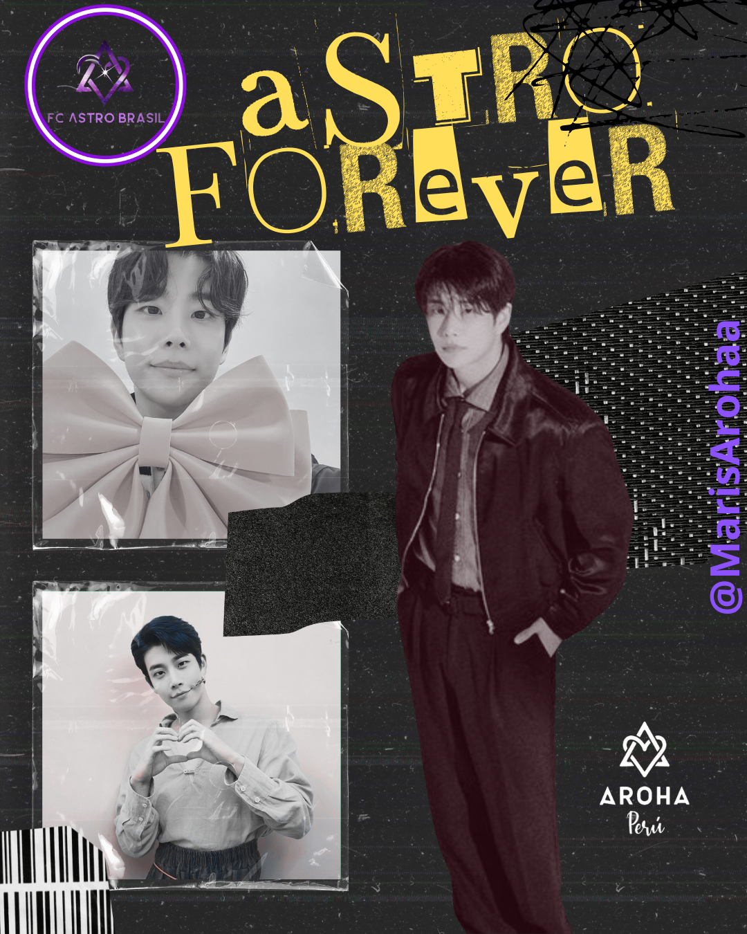 A moment captured by MJ (ASTRO)'s fan