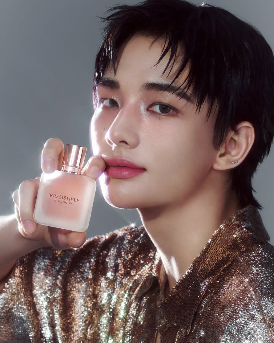 Recent activity shot of Hyunjin (Stray Kids)