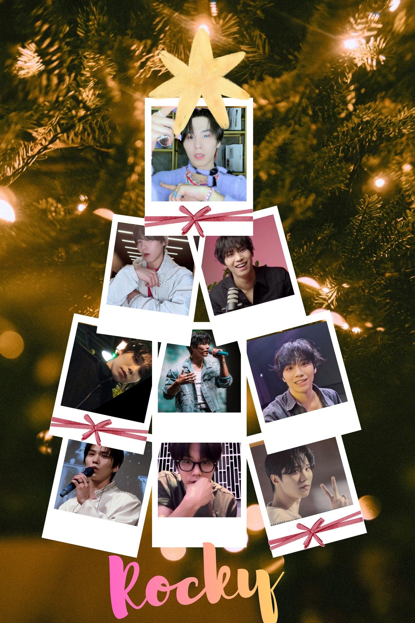 A moment captured by Rocky's fan